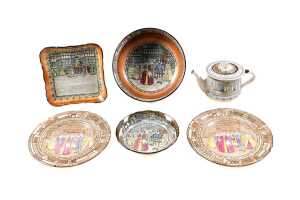Royal Doulton Queen Elizabeth at 'Old Moreton 1583' porcelain Series Ware