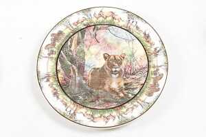 Two Royal Doulton Series Ware porcelain chargers - 4