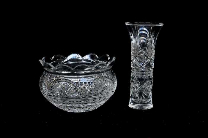 Two Waterford crystal decorative pieces