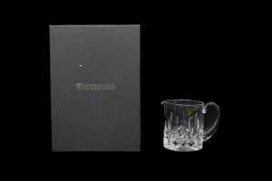 Two pieces of Waterford Crystal 'Lismore' including a pitcher and bowl - 3