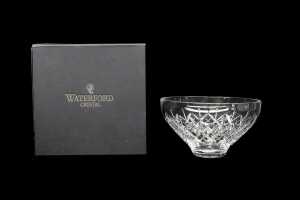 Two pieces of Waterford Crystal 'Lismore' including a pitcher and bowl - 5
