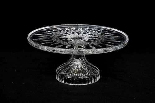 Waterford Crystal 'Lismore' footed cake plate