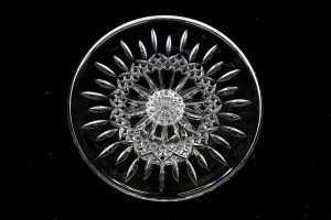 Waterford Crystal 'Lismore' footed cake plate - 2