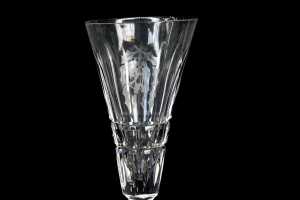 Pair of Waterford 12 Days of Christmas Collection crystal champagne flutes - 3
