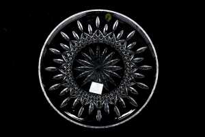 Waterford Crystal 'Lismore' cake plate and Bridal knife - 2