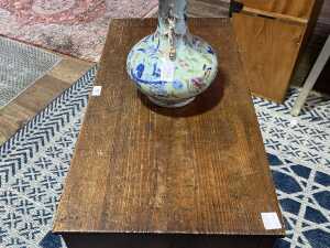 Korean elm and pine chest of three drawers - 4