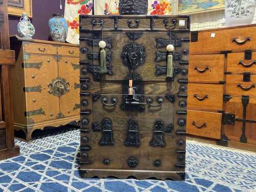 Korean elm cabinet