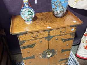Korean elm cabinet - 2