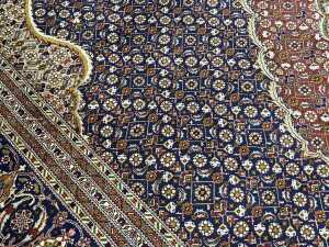 Persian Tabriz hand knotted wool rug - 3