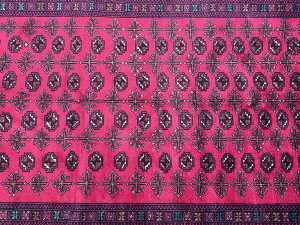Persian Turkman hand knotted wool rug, 201 x 121cm - 2