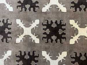 Afghan Chobi hand knotted wool rug - 2