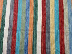 Afghan Kilim hand woven wool rug - 2