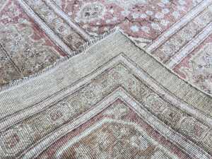 Pakistani hand knotted wool rug - 4