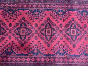 Afghan Khal Mohammadi hand knotted wool hall runner rug - 2