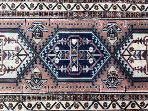 Persian Yalameh hand knotted hall runner rug - 2