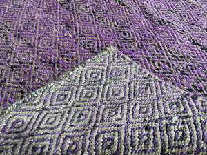 Persian Kilim flat woven wool rug - 4