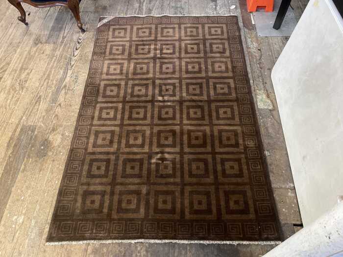 Afghan Chobi hand knotted wool rug