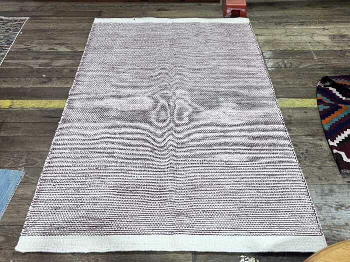Indo Jaipur modern flat woven wool rug