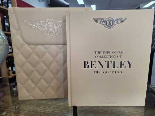 1 · Assouline 'The Impossible Collection of Bentley' In a quilted leather case