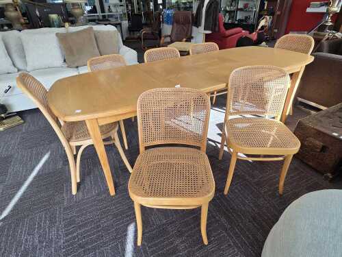 2 · Eight-piece modern dining suite