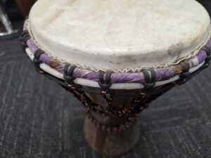 Traditional percussion Djembe drum - 4