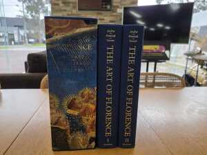 The Art of Florence 2 volume book set in hardcover slip case