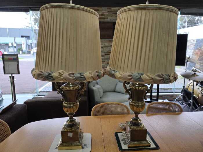 Pair of Neoclassical style table lamps