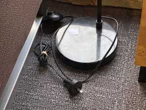 Modern black floor lamp - 4