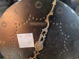 Retro Junghans metal wall clock - 2