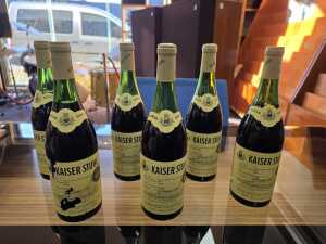 Kaiser Stuhl Special Reserve Bin Burgundy 1969, half dozen
