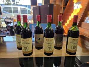 Kruger Claret, half dozen