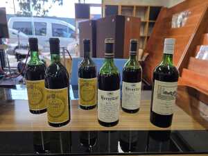 Mixed Australian red wine, six bottles