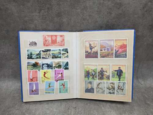 57 · Small stockbook of Chinese stamps