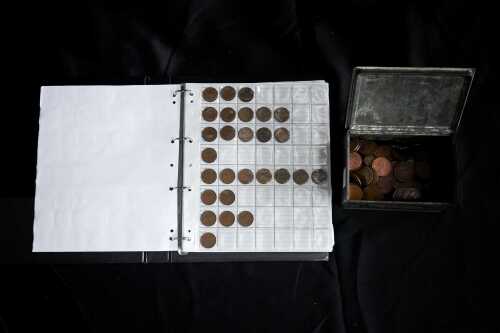 59A · Collection of assorted pre decimal coins