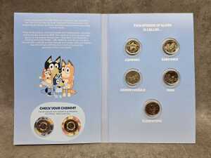 Two Bluey uncirculated coin sets - 2