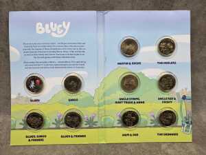 Two Bluey uncirculated coin sets - 3