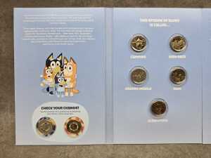 Two Bluey 2026 $2 Uncirculated 7 coin sets - 2