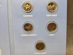 Two Bluey 2026 $2 Uncirculated 7 coin sets - 5
