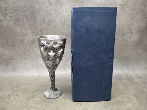 70 · Graeme Anthony, Lord of the Rings 'Saruman' pewter goblet