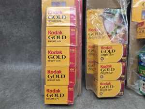 11 rolls of unused, expired 35mm colour camera film - 2