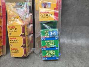 11 rolls of unused, expired 35mm colour camera film - 3