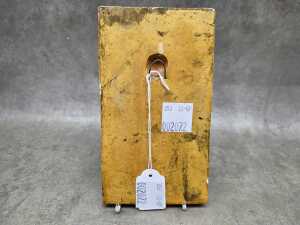 Mid-century ceramic wall plaque featuring a stylised cityscape of Prague - 2