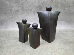 Three Barb Hertel ceramic 'Guardian Spirit' forms - 2