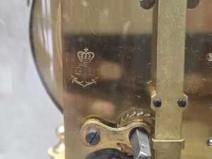 German anniversary dome clock - 6