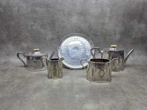 Silver plated teawares