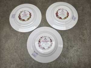 Three Royal Albert 'Four Seasons' porcelain duo and side plate sets - 6