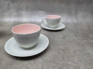 Poole Pottery 'Twintone' coffee service - 3