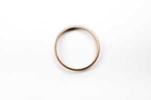 A band in 9 carat yellow gold - 3