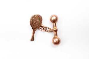 A group jewellery in 9 rose carat - 2