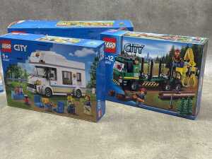 Four LEGO City sets - 2